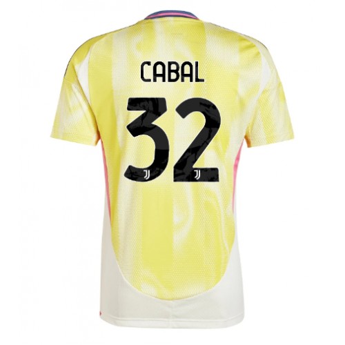 Fotballdrakt Herre Juventus Juan Cabal #32 Bortedrakt 2024-25 Kortermet